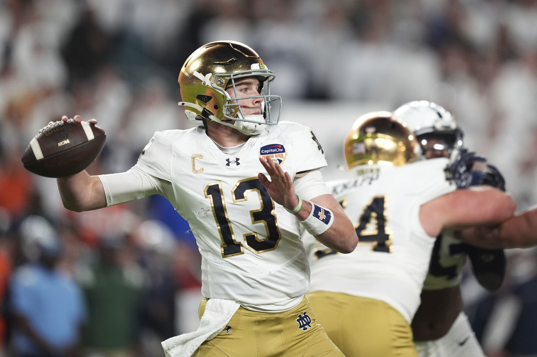 CFP Championship Notre Dame Offense Football